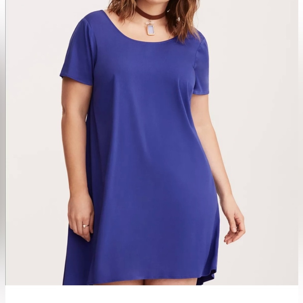 Torrid Hi Low Challis Dress